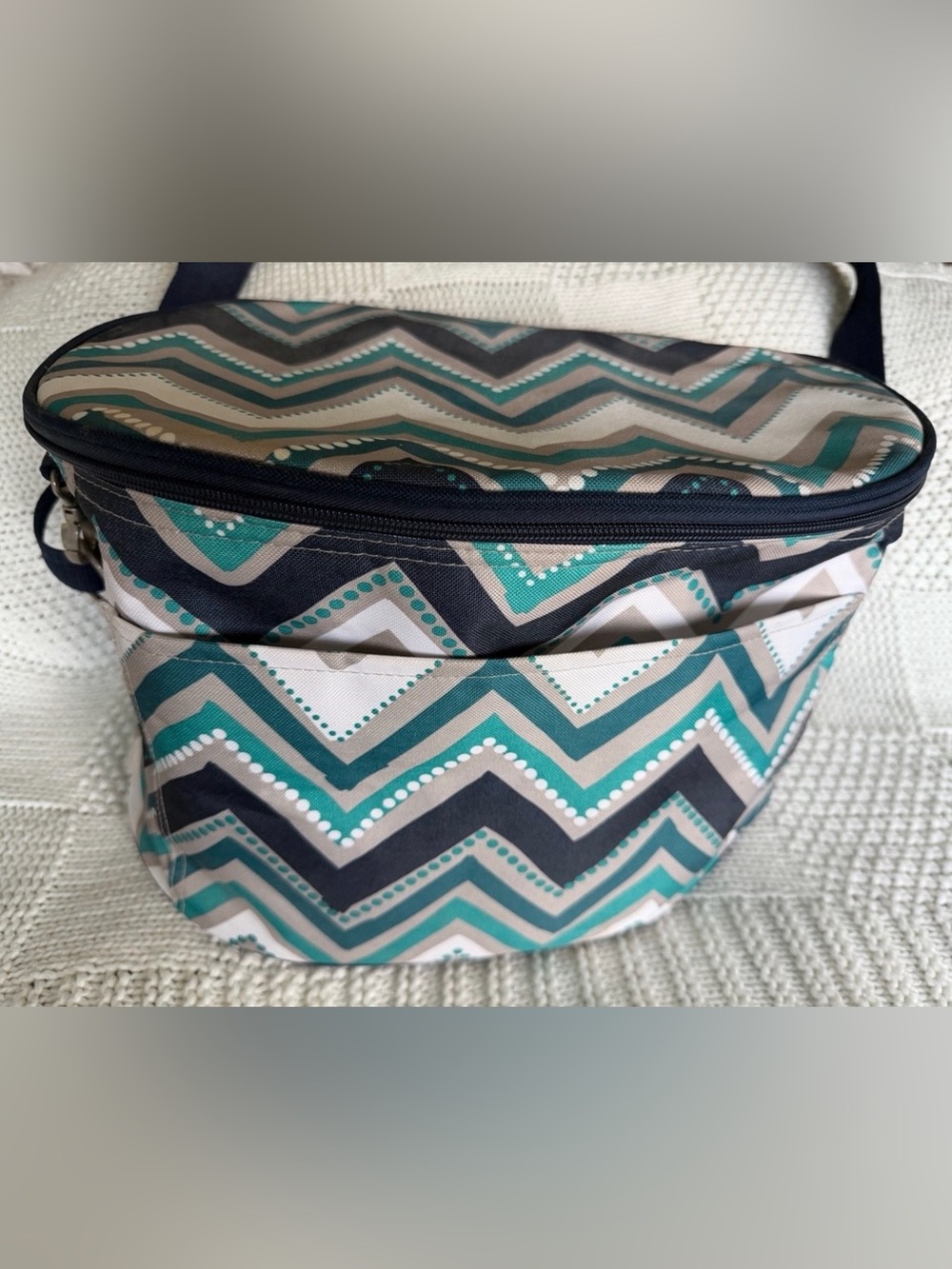 Thirty-One Chevron Print Insulated Cooler Bag Lunch Tote